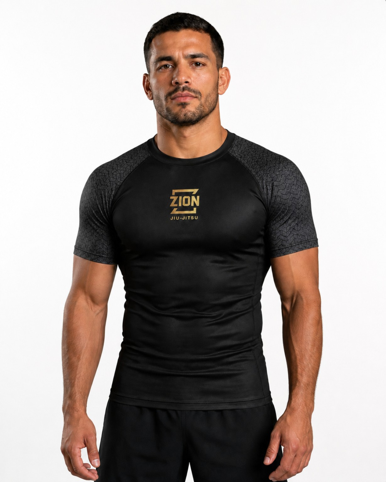 Rashguard oficial Zion Jiu-Jitsu manga curta