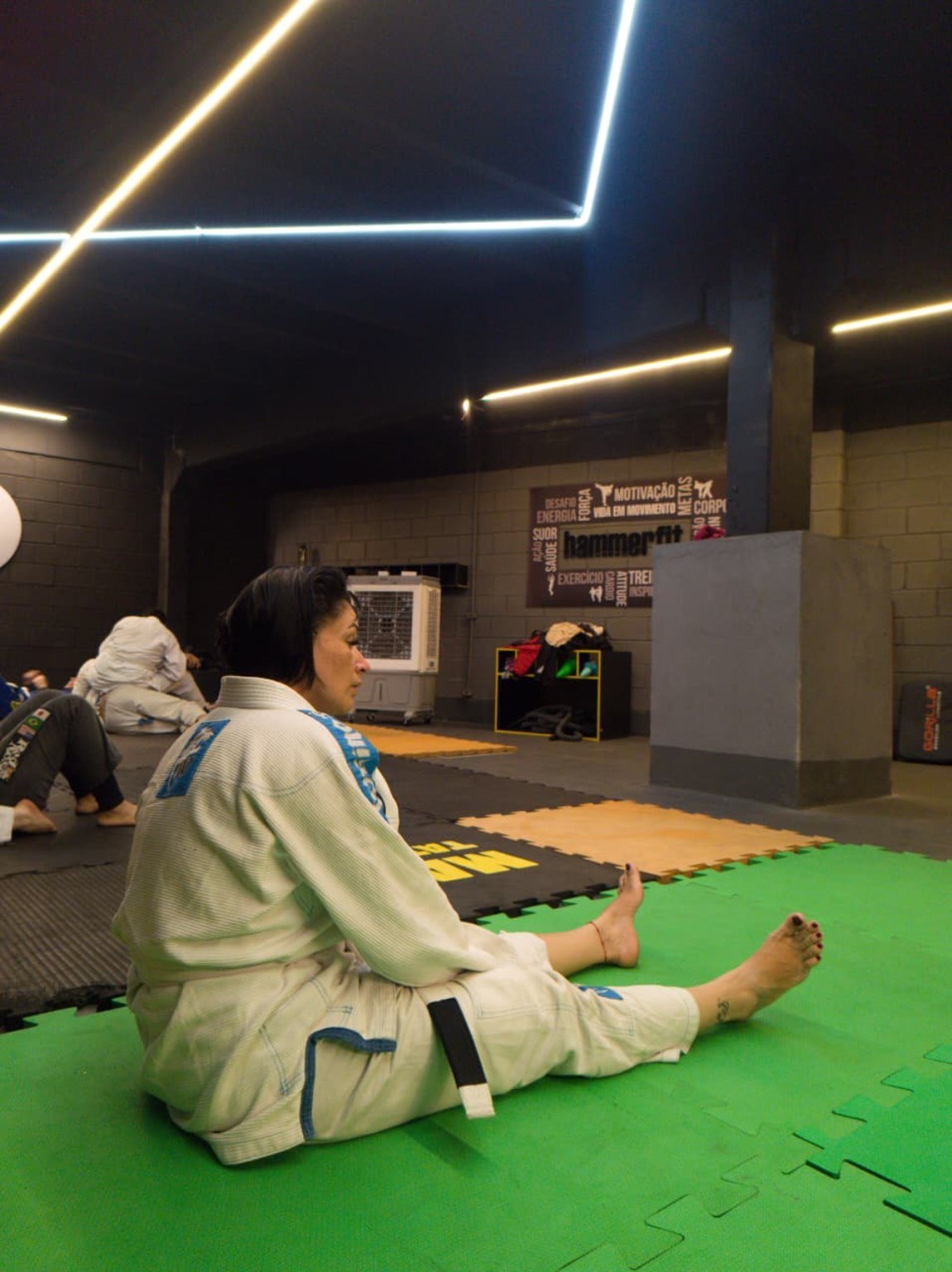 Momentos reais das aulas na academia HammerFit. na unidade Guarapiranga II da Zion Jiu-Jitsu